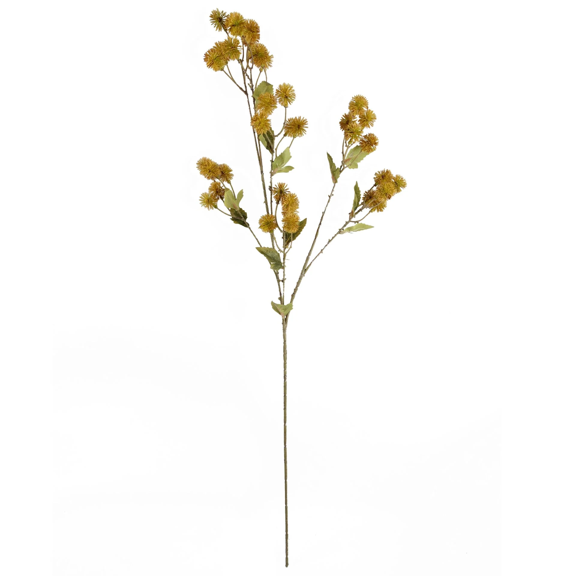 85cm Craspedia Stem Yellow Artificial - Image 2