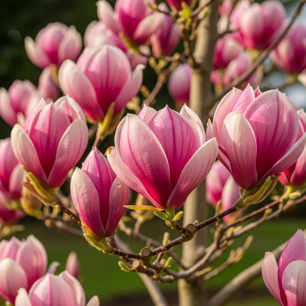 8ft Magnolia Soulangeana | 100L Airpot Grown Mature Multistem - Image 2
