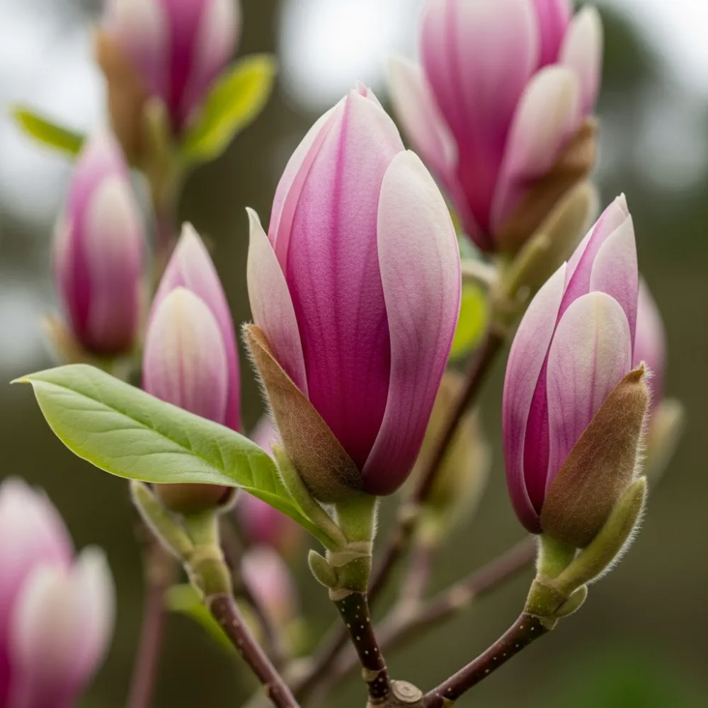 8ft Magnolia Soulangeana | 100L Airpot Grown Mature Multistem - Image 3