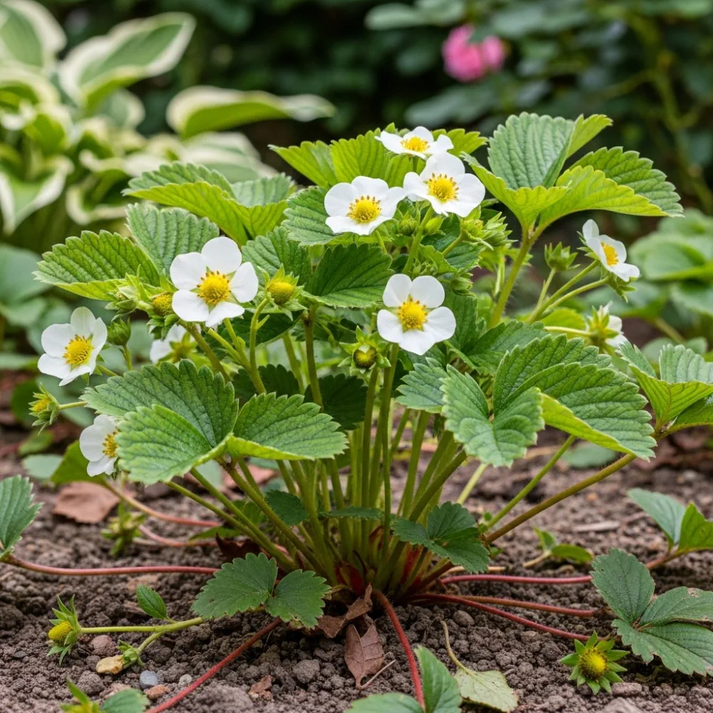 9 Mara Des Bois Strawberry Plants | 9cm Pots - Image 2