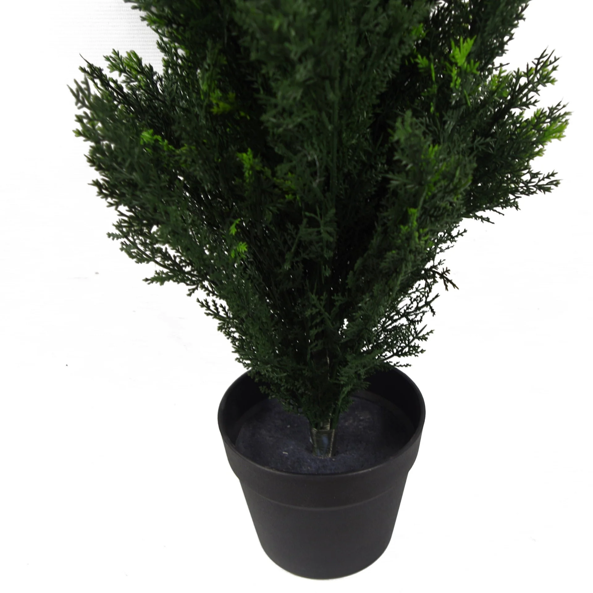 90cm Artificial Cedar Cypress Topiary UV Resistant - Image 2