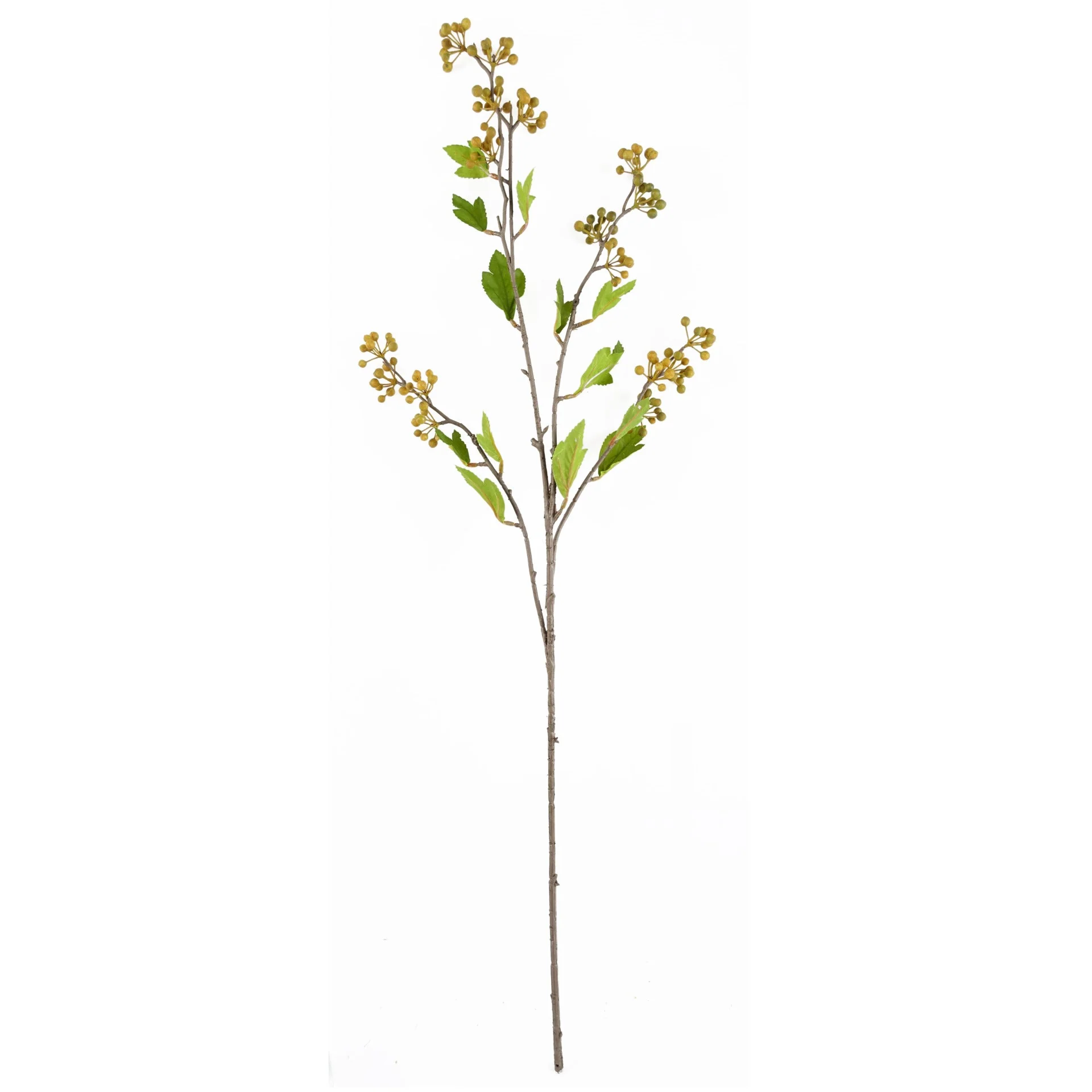 90cm Artificial Yellow Berry Stem - Image 2