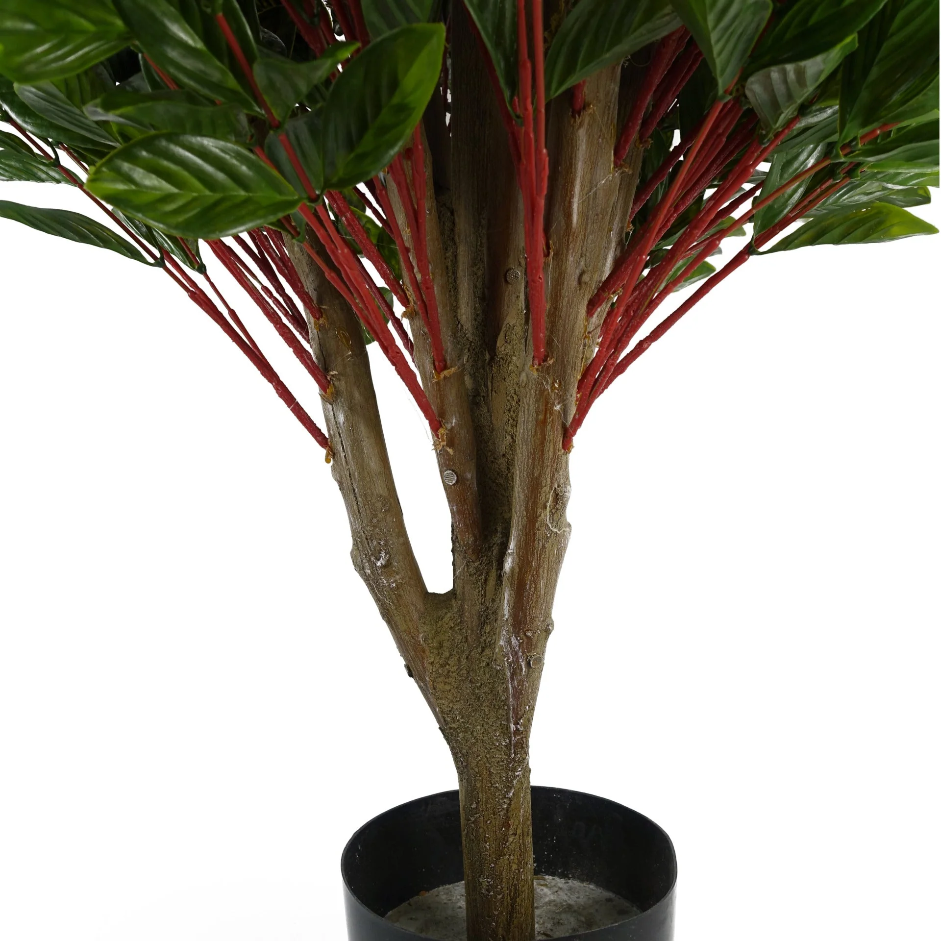 90cm UV Resistant Gloxinia Single Ball Topiary with 1608 Leaves and Natural Trunk - Image 4