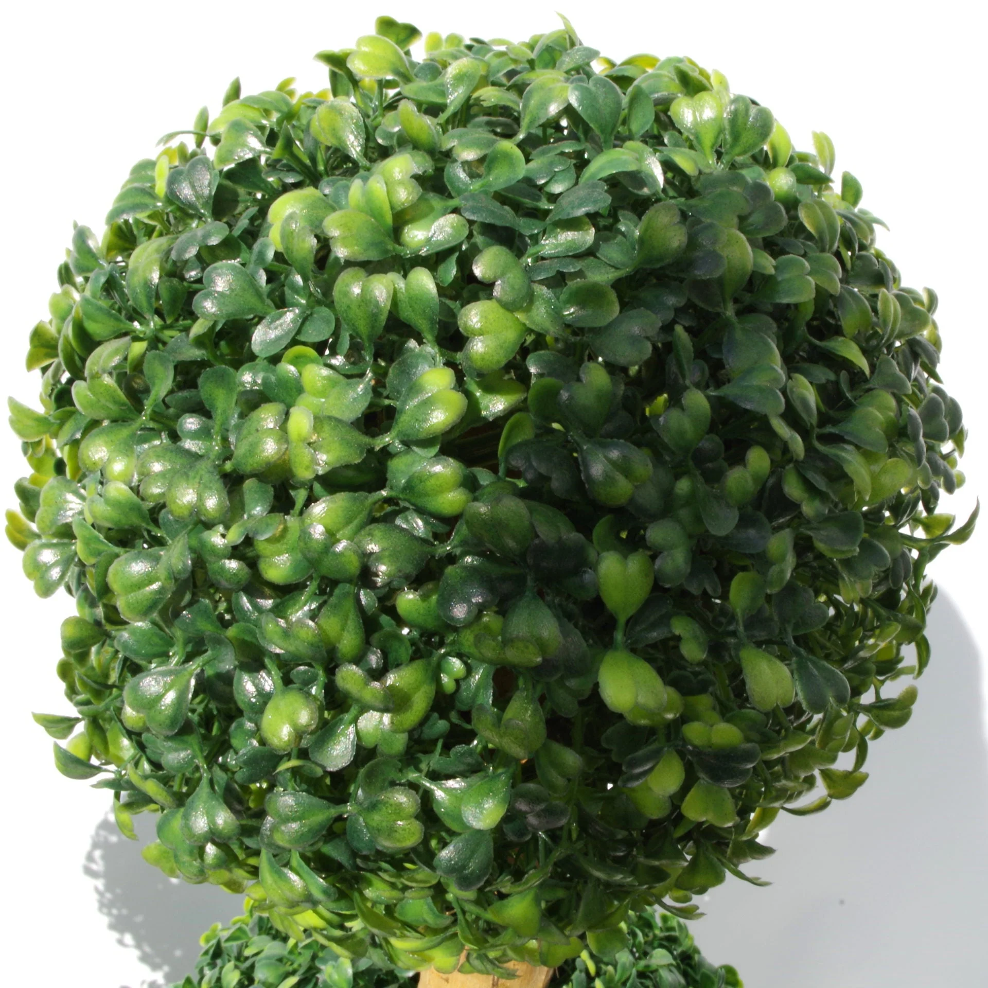 95cm Artificial Three Ball Topiary Tree UV Protected - Image 2