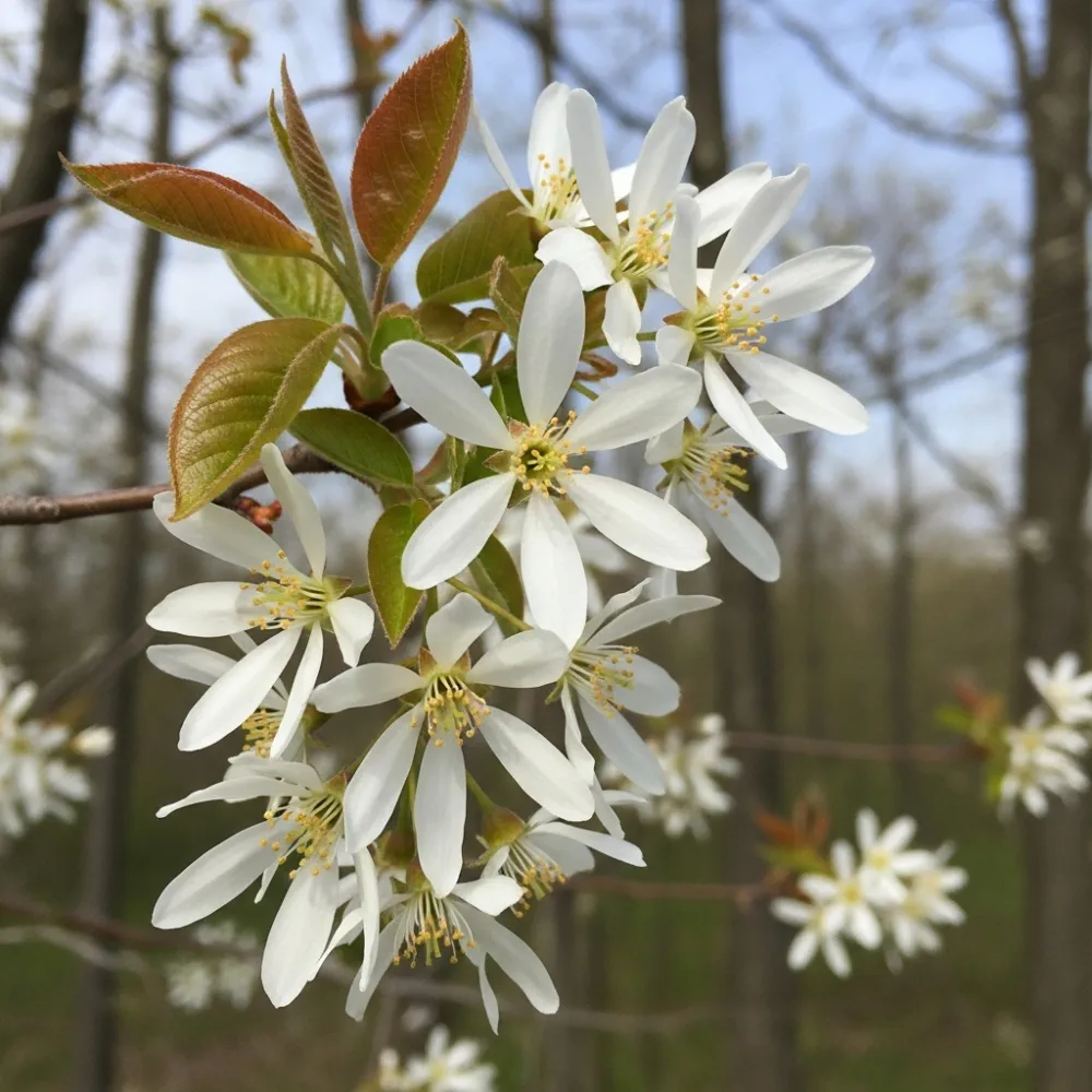 8ft Mature Amelanchier Tree | Multi-Stem Rootballed Tree