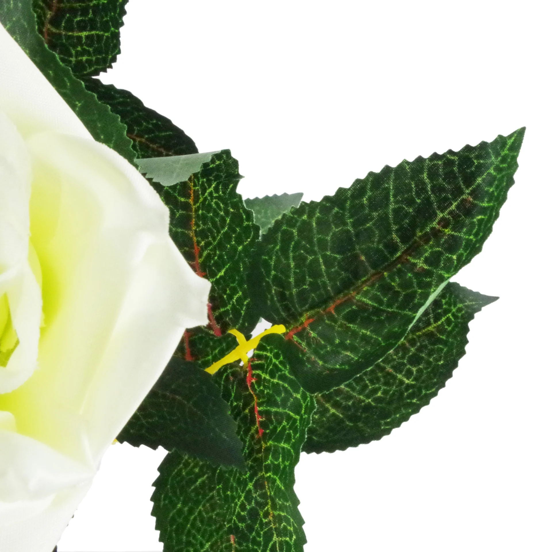 Artificial Cream Rose Tree Wedding Twisted Vine Detail 90cm (3ft) - Image 2