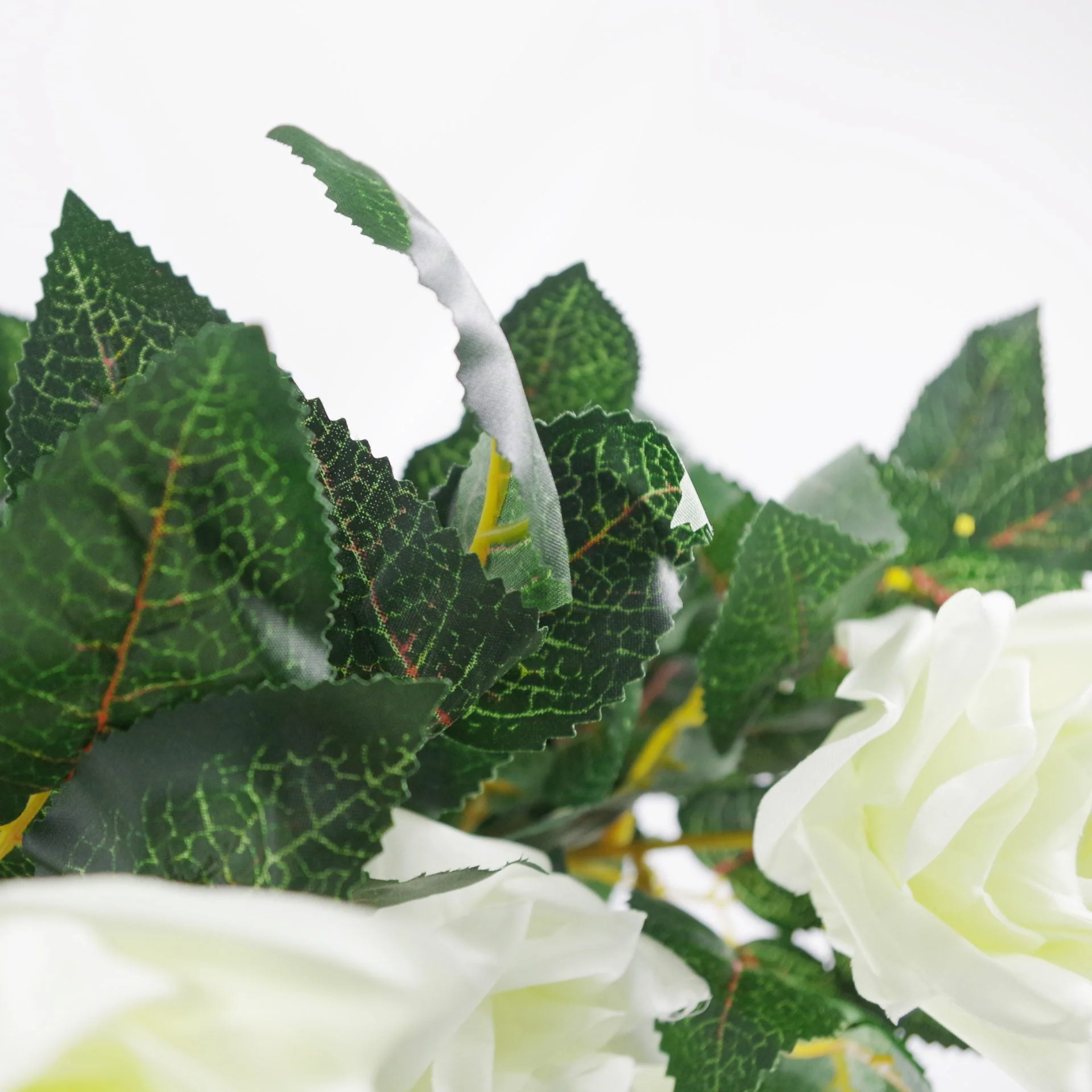 Artificial Cream Rose Tree Wedding Twisted Vine Detail 90cm (3ft) - Image 4