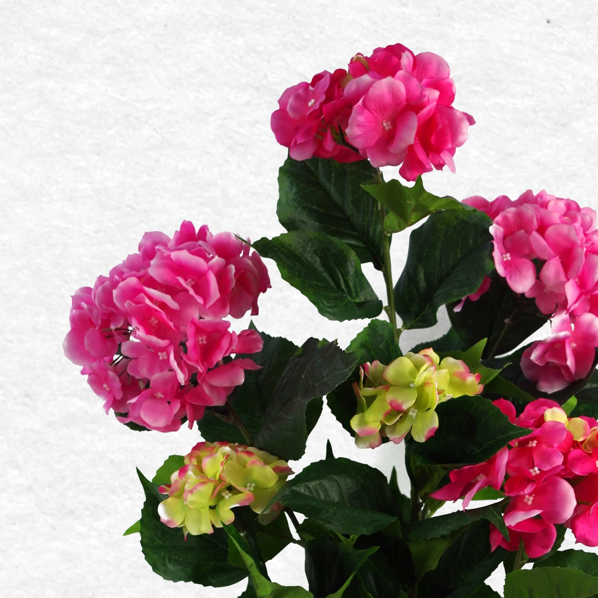 Artificial Hydrangea Flowering Plant Pink - Image 2