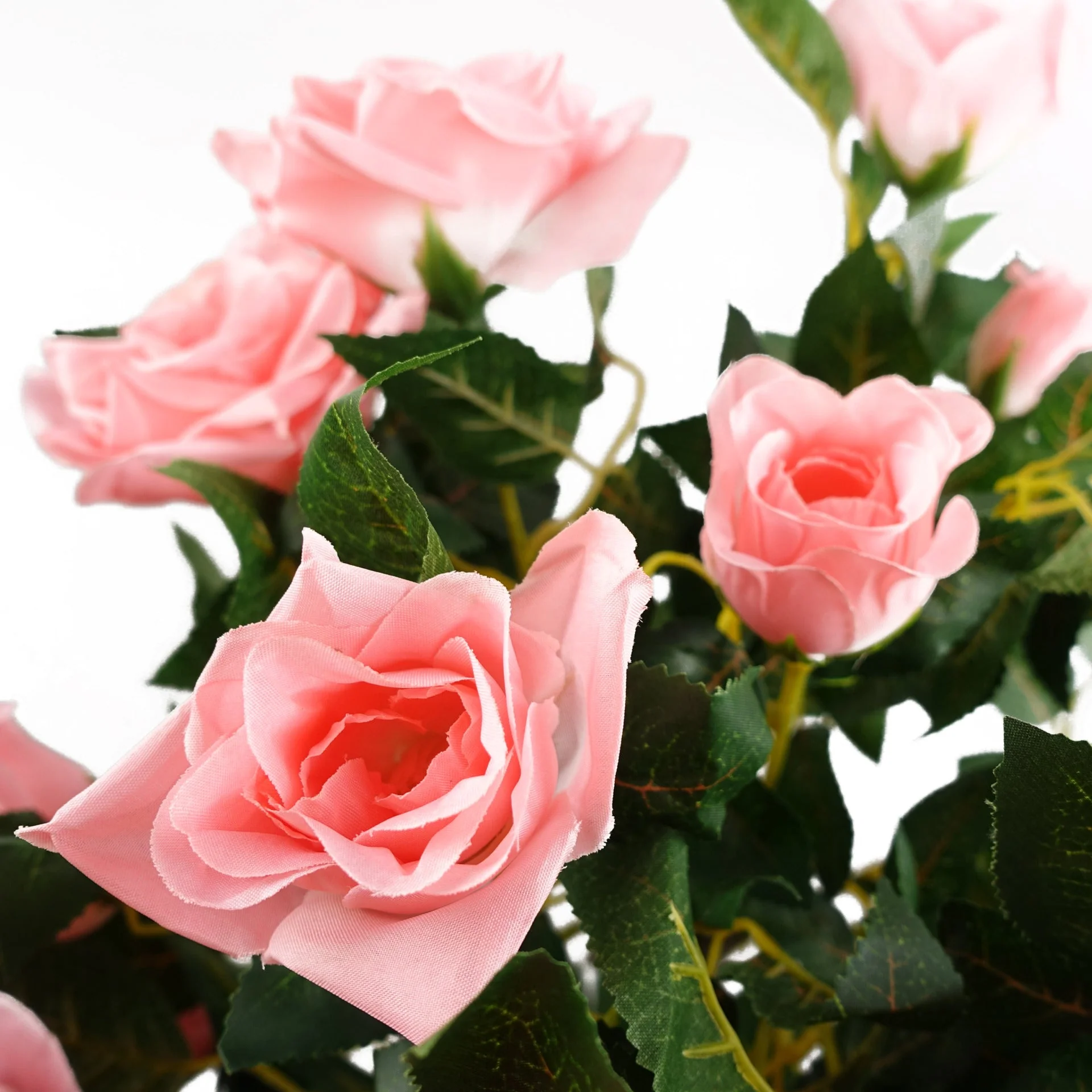 Artificial Pink Rose Tree Wedding Twisted Vine Detail 90cm (3ft) - Image 2
