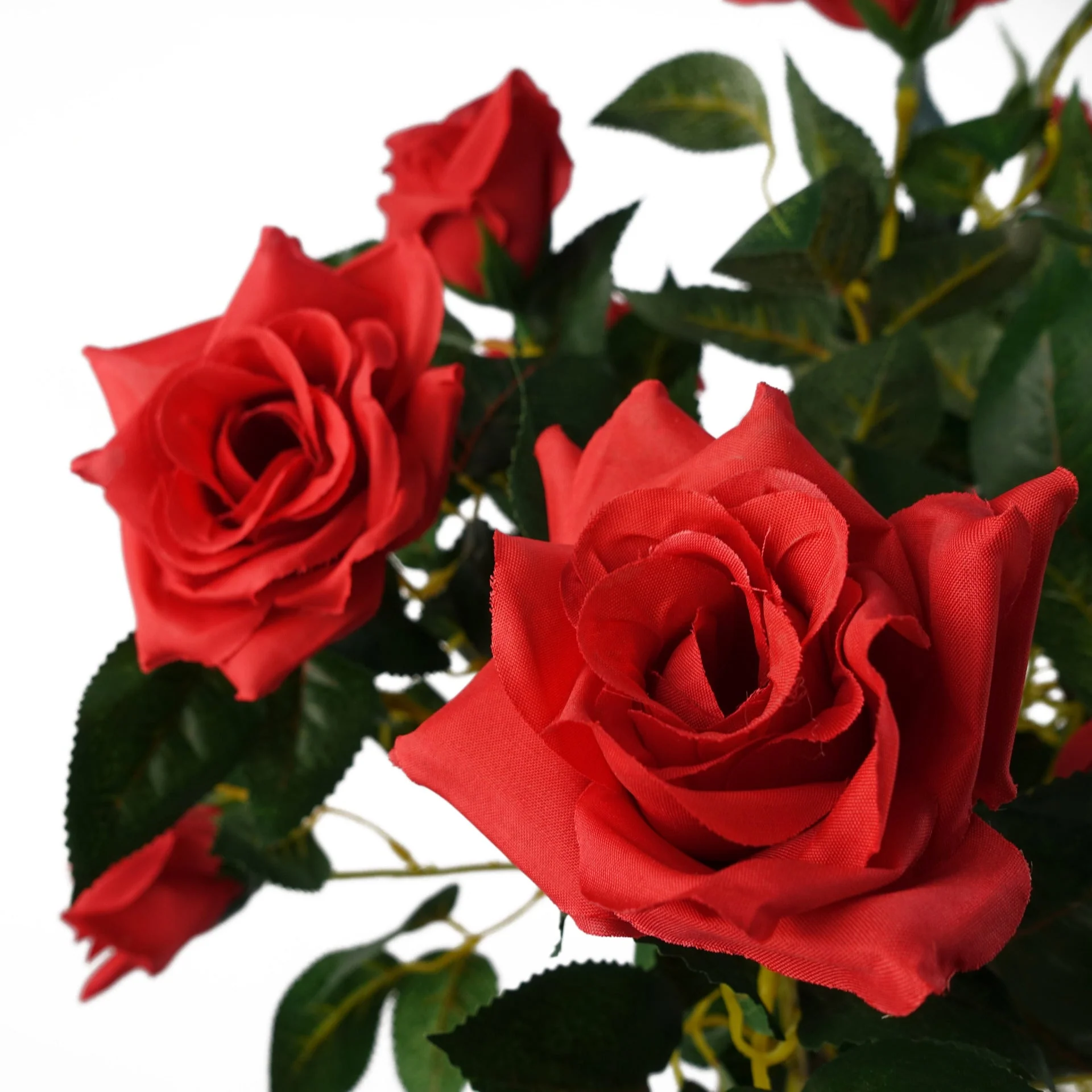 Artificial Red Rose Tree Wedding Twisted Vine Detail 90cm (3ft) - Image 2
