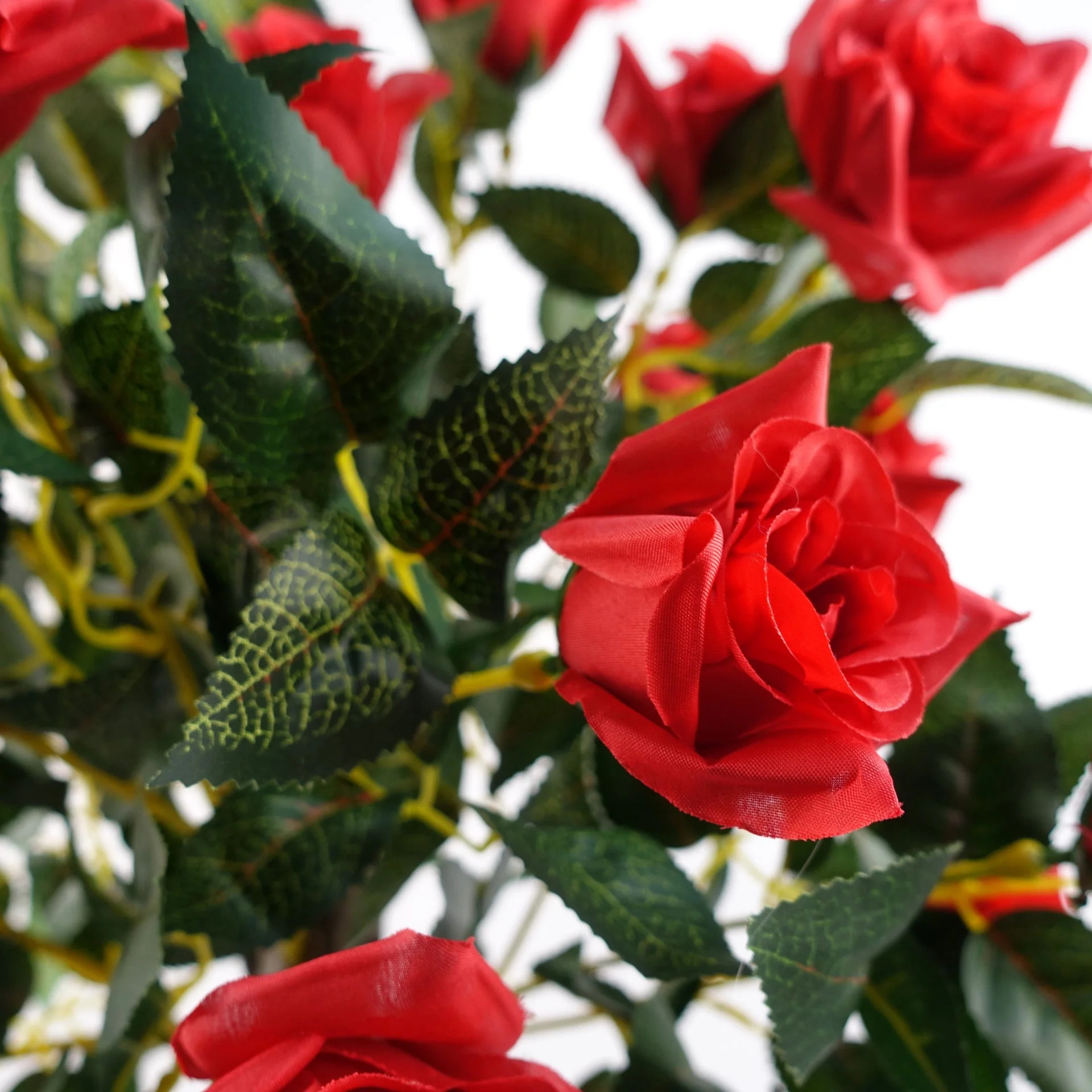 Artificial Red Rose Tree Wedding Twisted Vine Detail 90cm (3ft) - Image 3