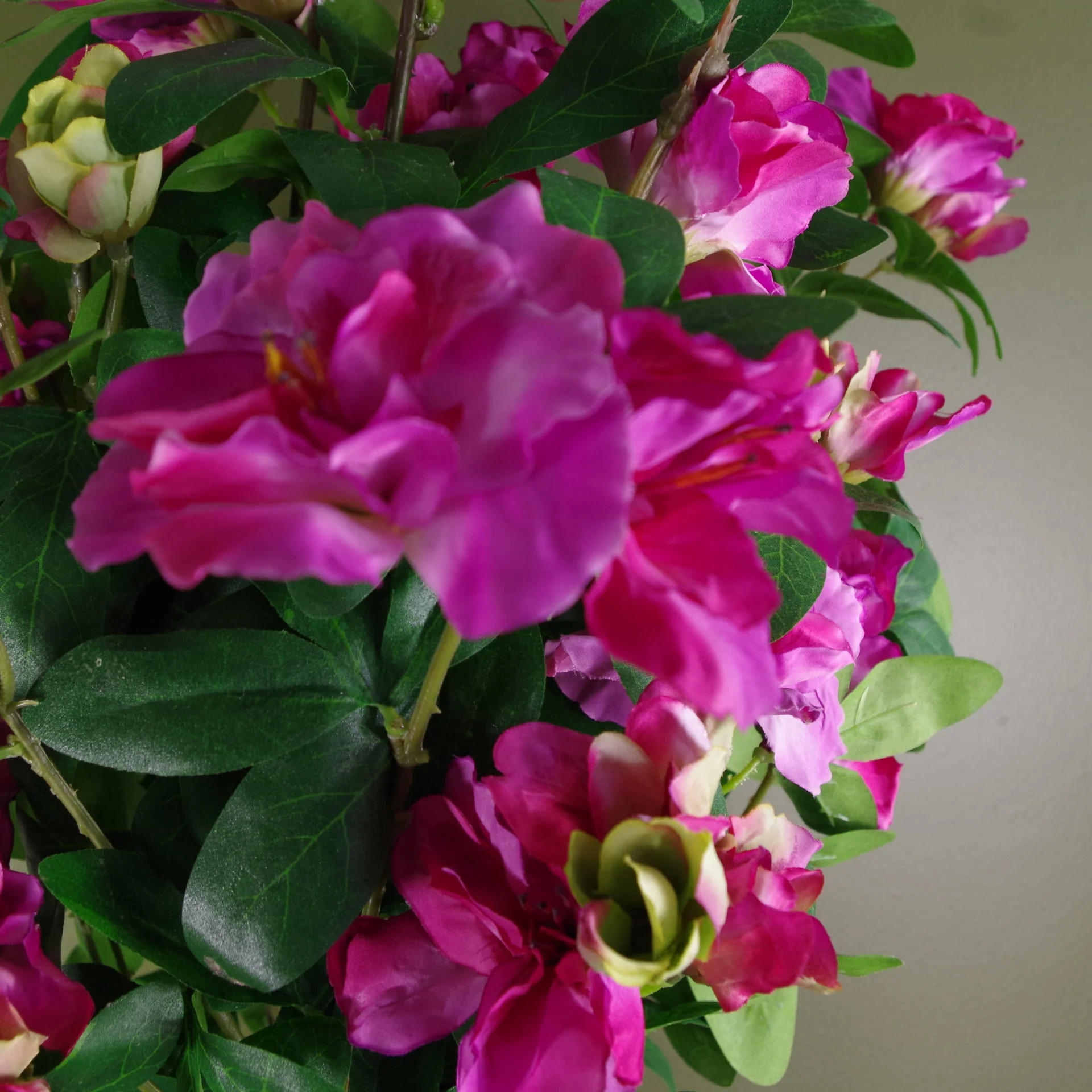 Artificial Rhododendron Flowering Plant Pink - Image 4