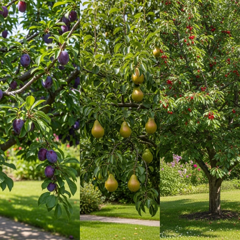 Award Winning Patio Fruit Tree Collection | Bare Root Cherry, Pear & Plum Trees - Image 2