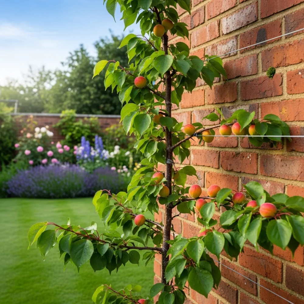 Cordon 'Flavourcot' Apricot Tree | 9L Pot - Image 2