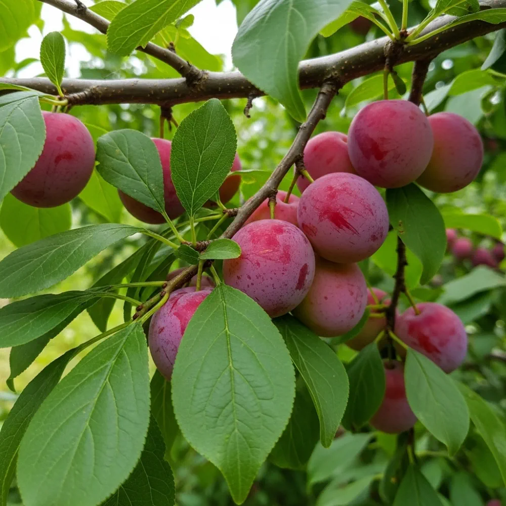 Cordon 'Jubilee' Plum Tree | 5ft | Bare Root
