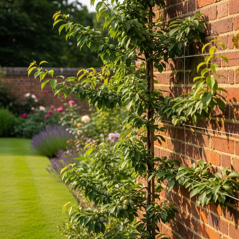 Cordon 'Jubilee' Plum Tree | 5ft | Bare Root - Image 3