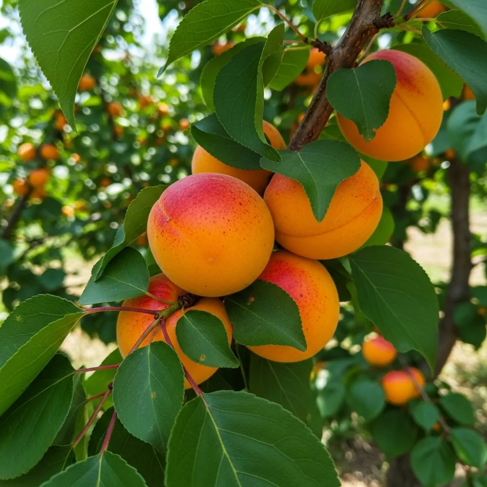 Cordon 'Tomcot' Apricot Tree | 5ft | Bare Root - Image 3