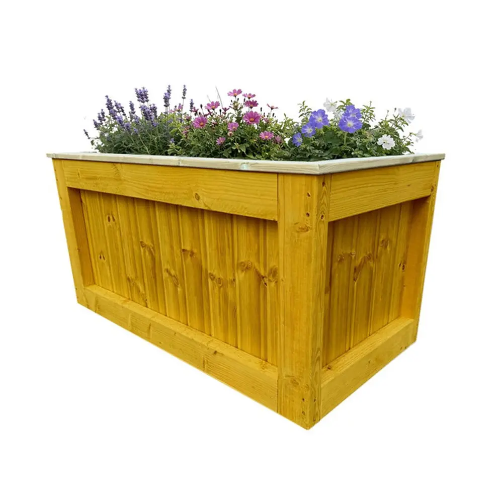 Customisable Wooden Trough Planter - Image 8