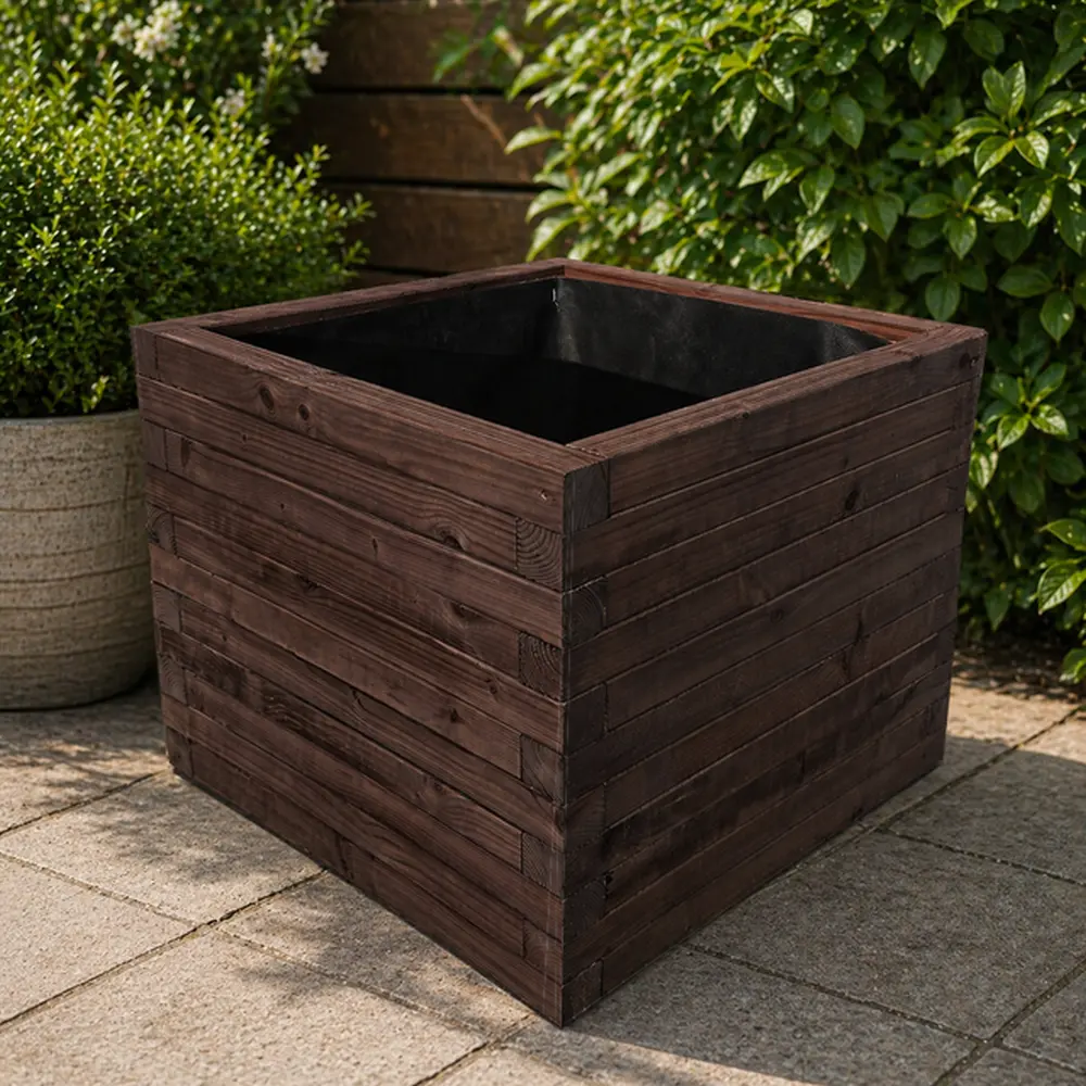 Customisable Wooden Trough Planter - Image 14