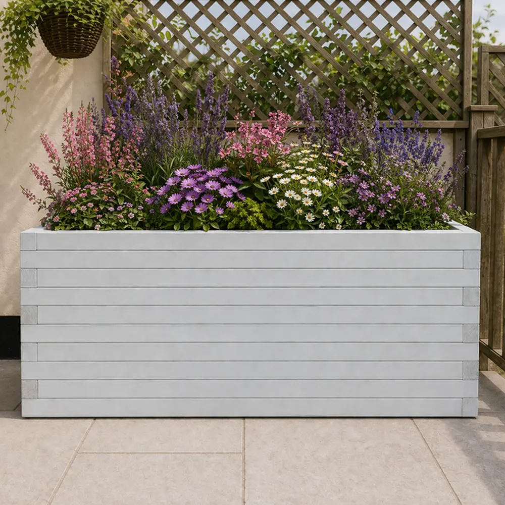 Customisable Wooden Trough Planter - Image 16