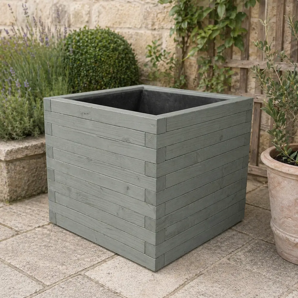 Customisable Wooden Trough Planter - Image 20