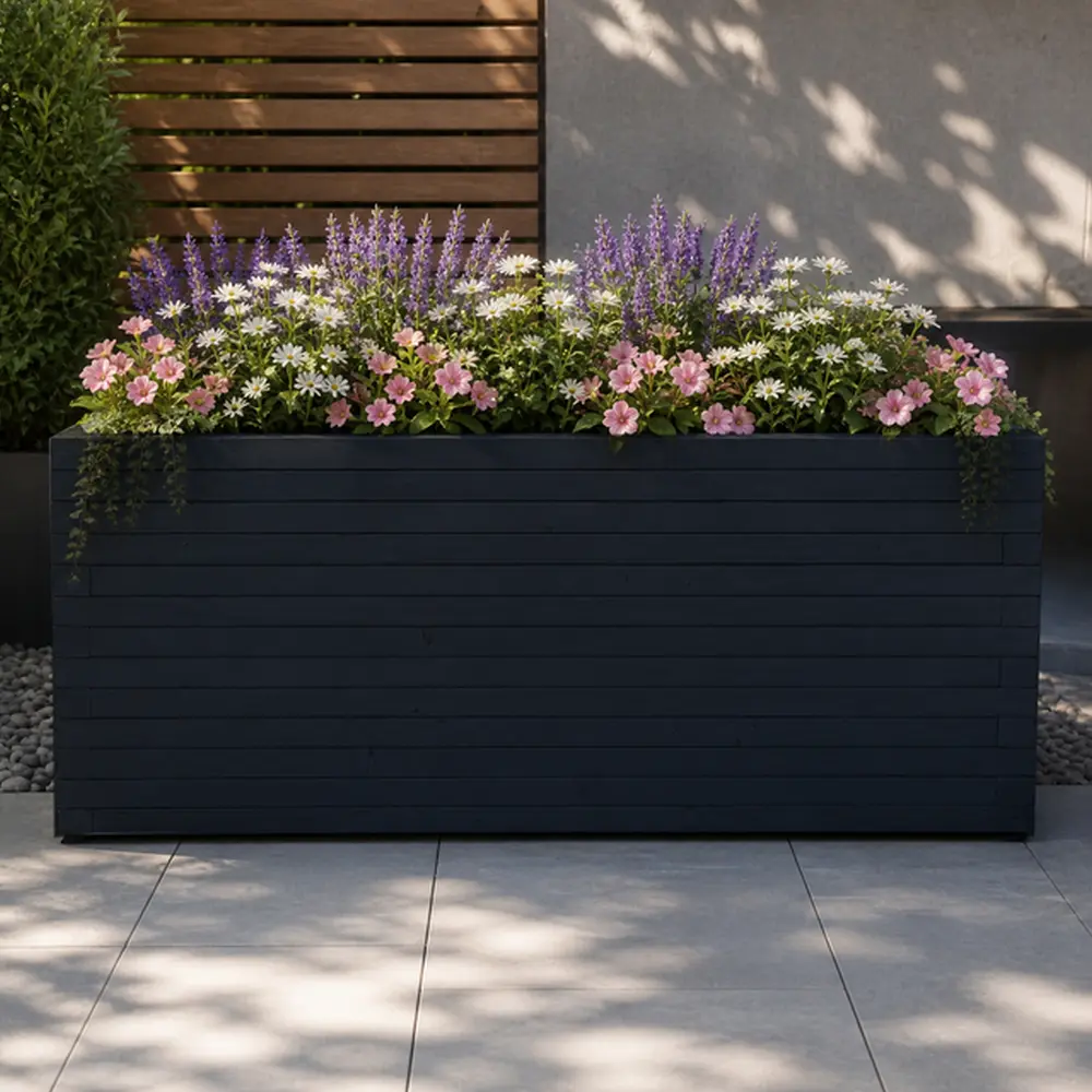 Customisable Wooden Trough Planter - Image 21