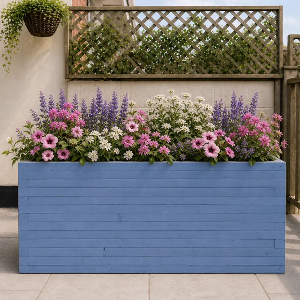 Customisable Wooden Trough Planter - Image 29