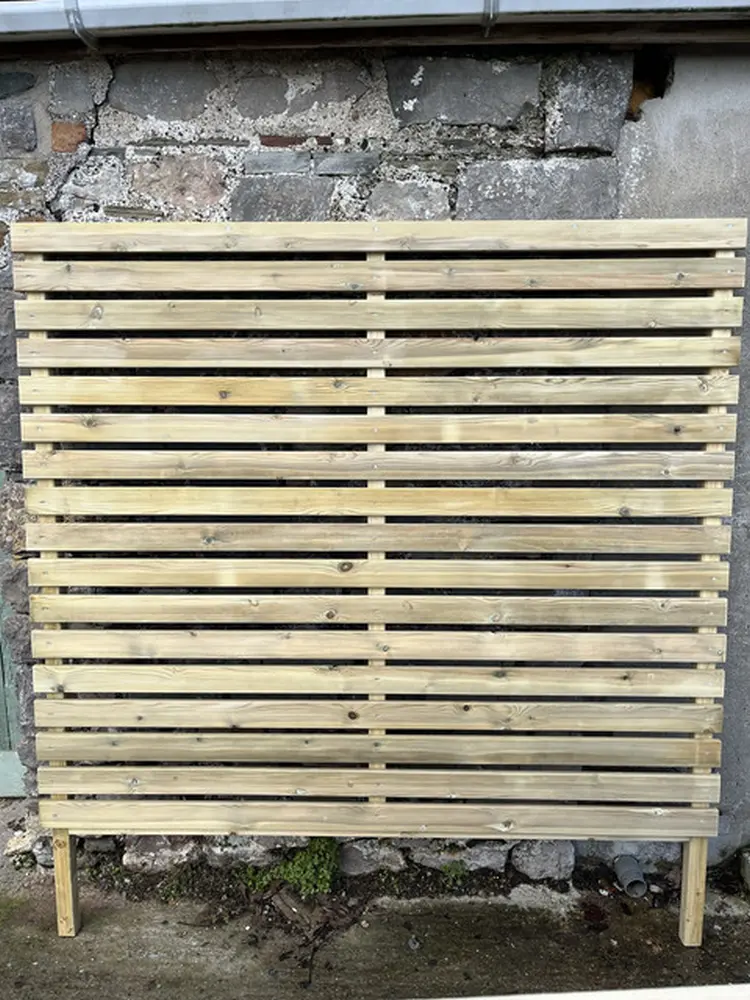 Customisable Wood Trough Trellis Planter - Image 13