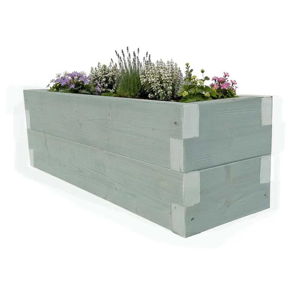 Customisable Wooden Trough Planter - Image 28