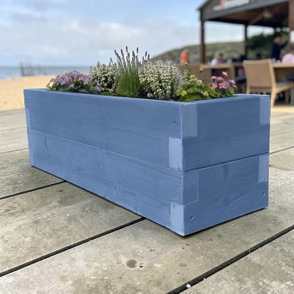 Customisable Wooden Trough Planter - Image 29