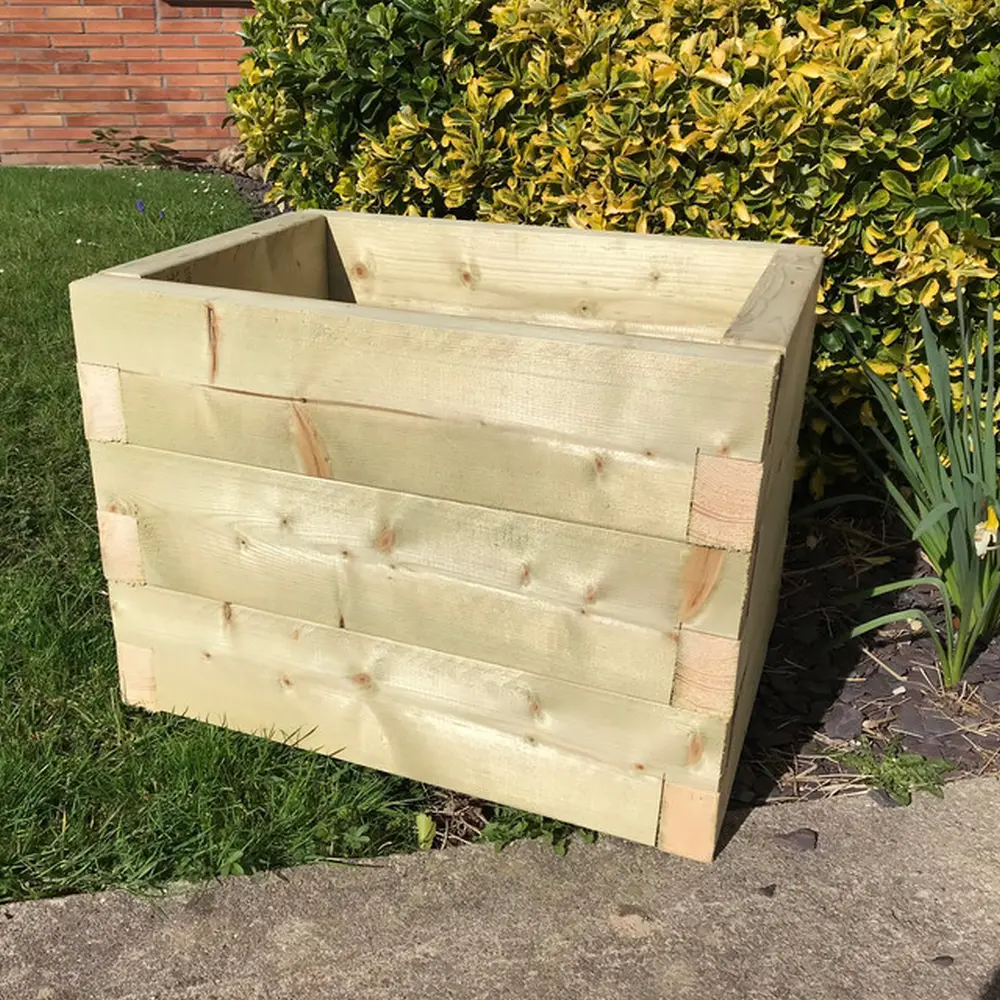 Customisable Wooden Trough Planter - Image 6