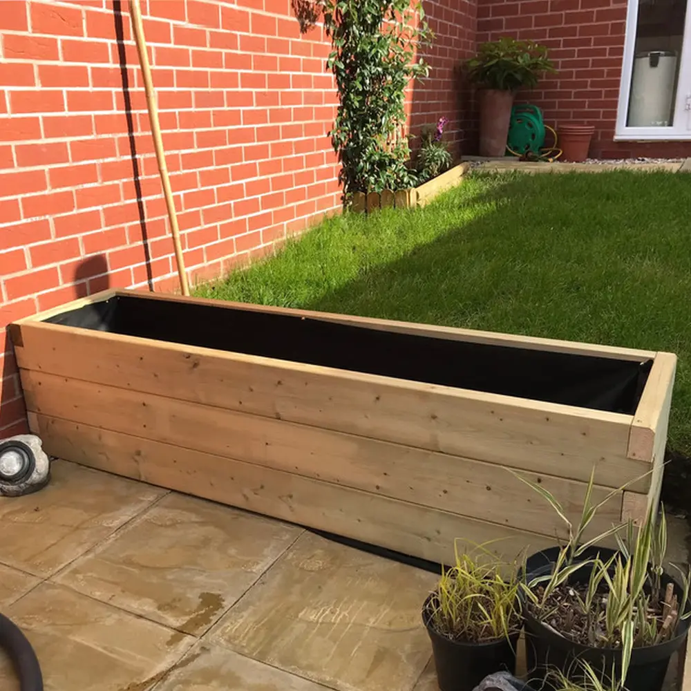 Customisable Wooden Trough Planter - Image 8