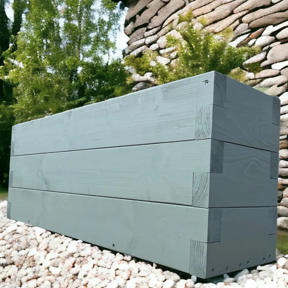 Customisable Wooden Trough Planter - Image 9