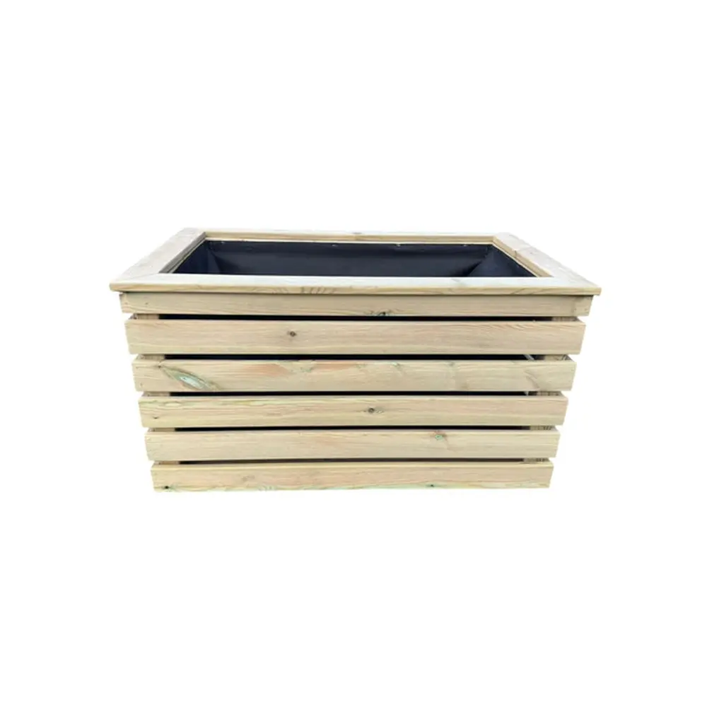 Customisable Cladded Wood Cube Planter - Image 10