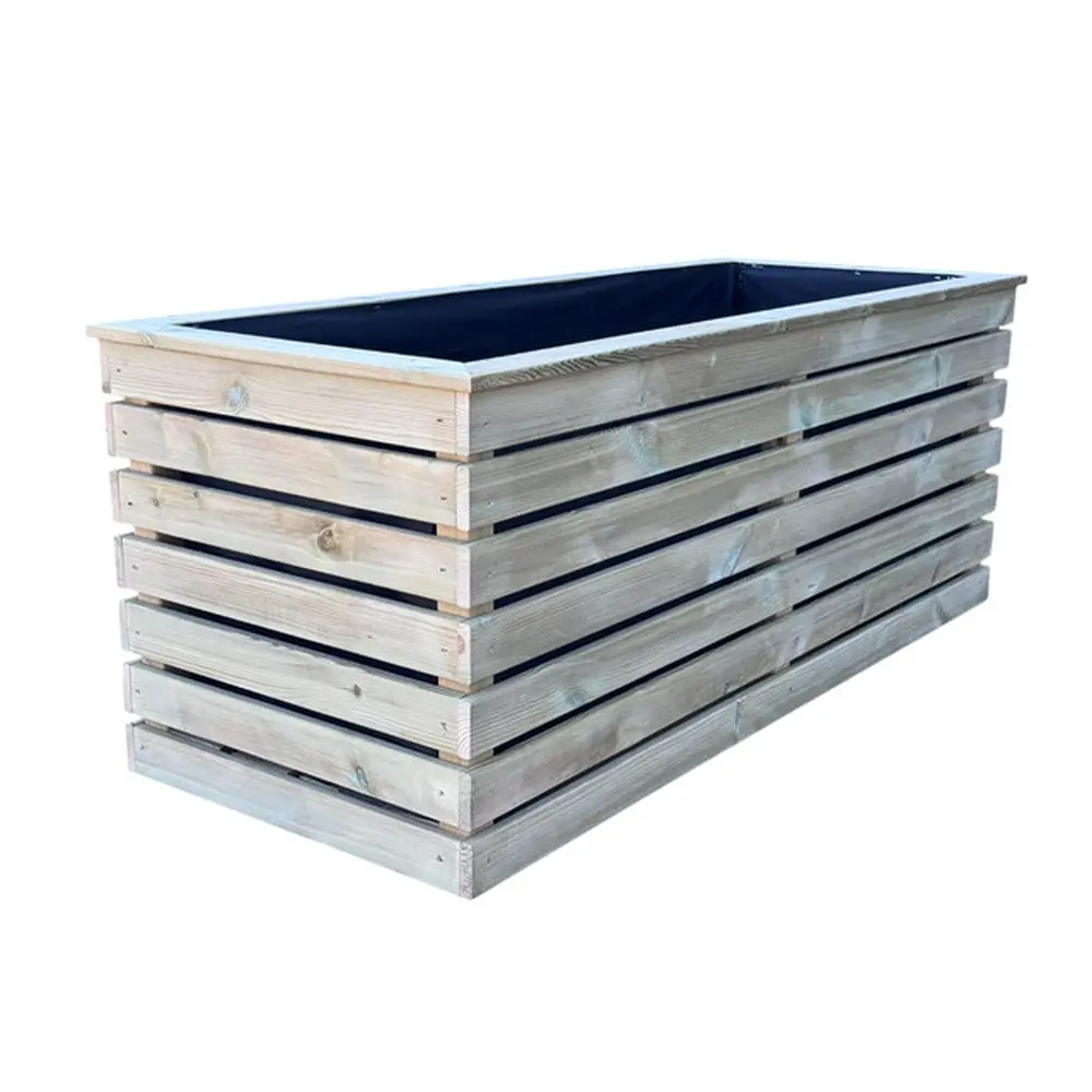Customisable Cladded Wood Cube Planter - Image 16
