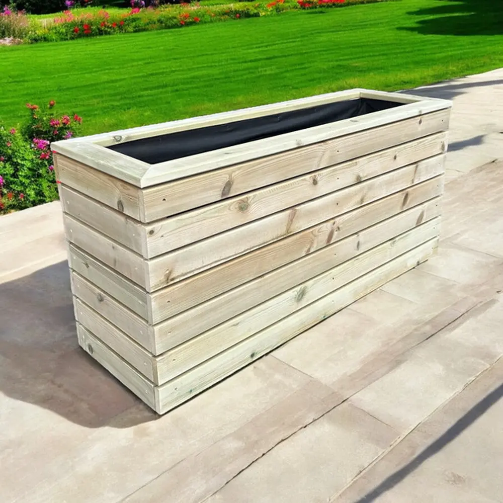 Customisable Cladded Wood Cube Planter - Image 20
