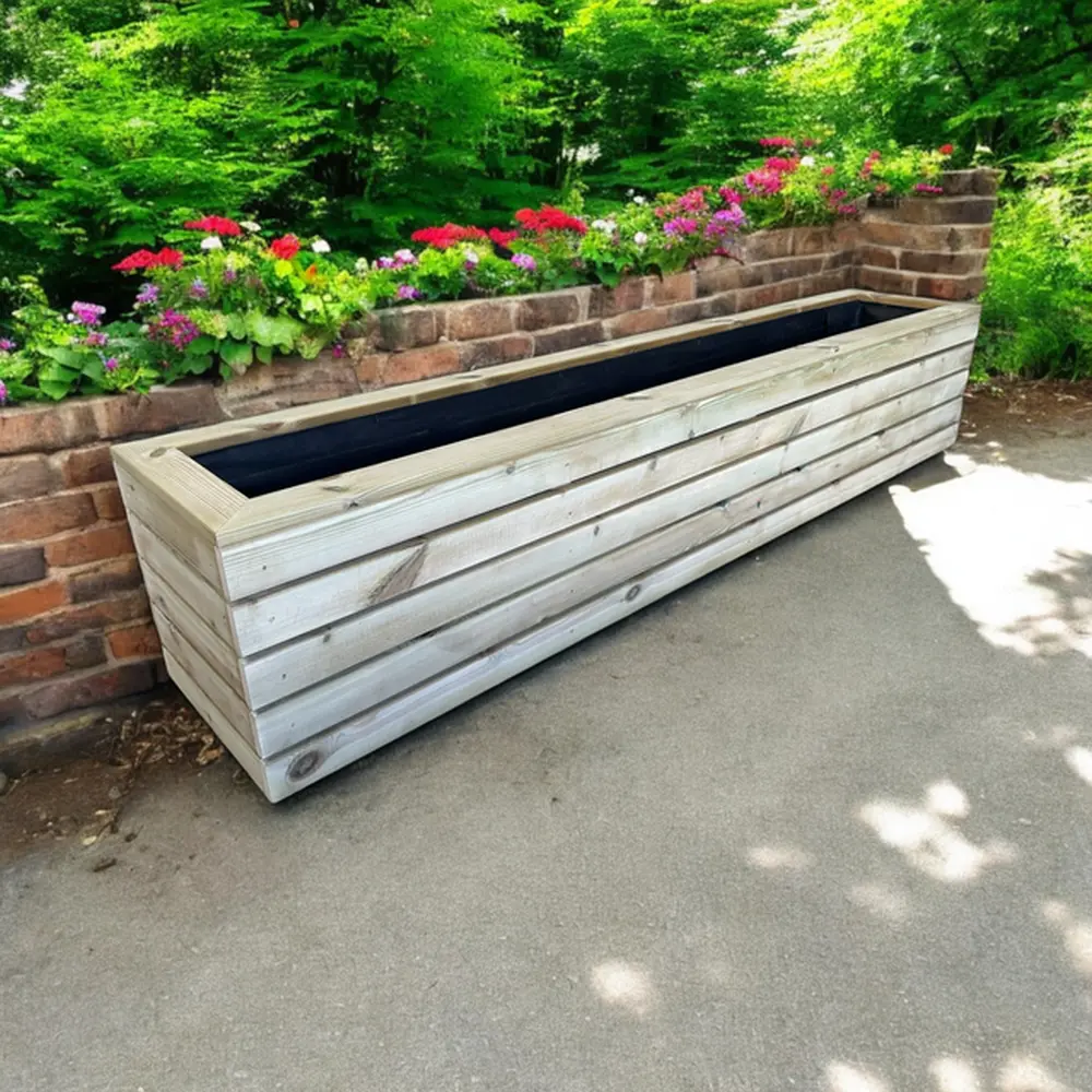 Customisable Cladded Wood Cube Planter - Image 21