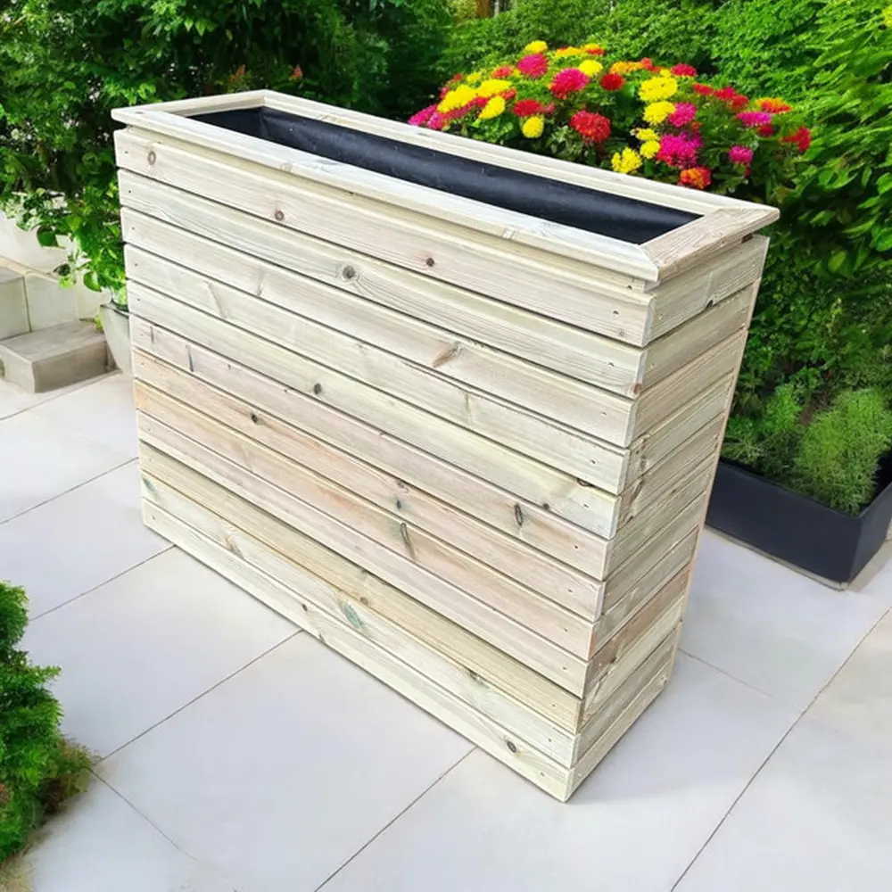 Customisable Cladded Wood Cube Planter - Image 27