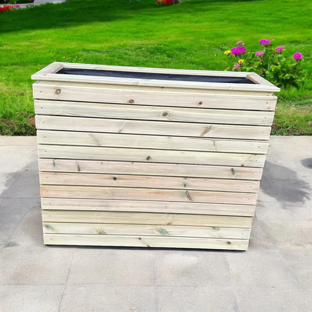 Customisable Cladded Wood Cube Planter - Image 28
