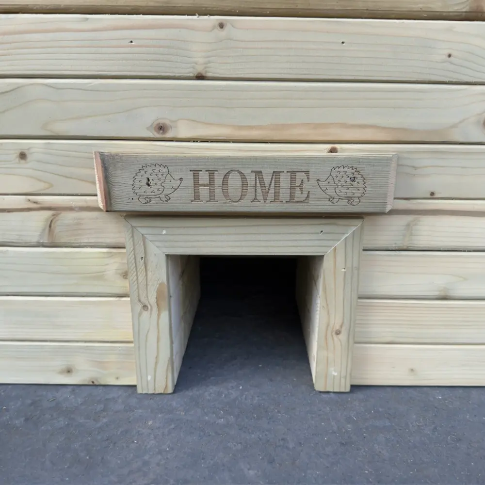 Customisable Hedgehog Hide Wooden Planter - Image 2