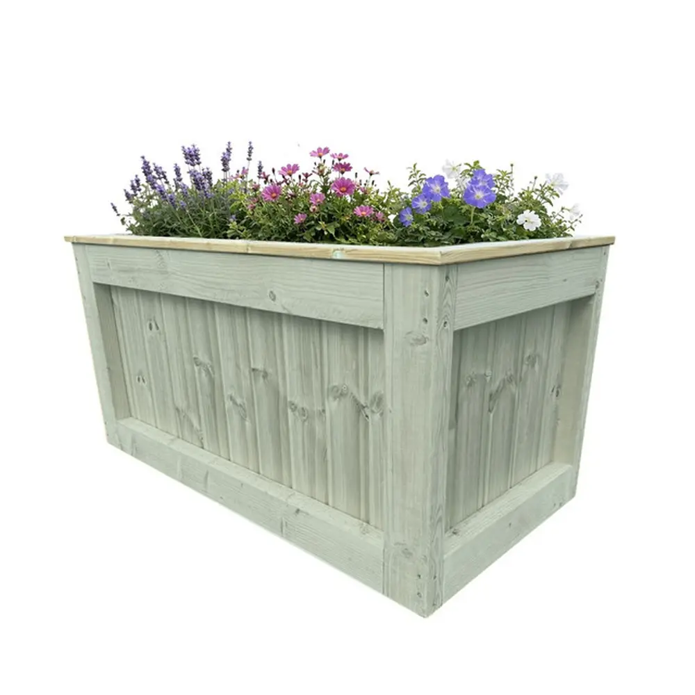 Customisable Wooden Cube Planter - Image 11