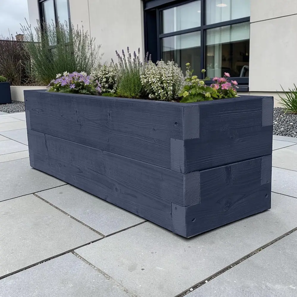 Customisable Wooden Cube Planter - Image 19