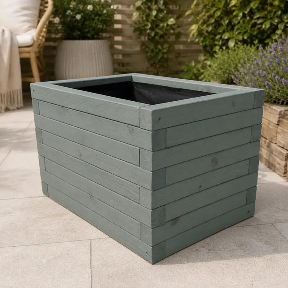 Customisable Wooden Cube Planter - Image 18