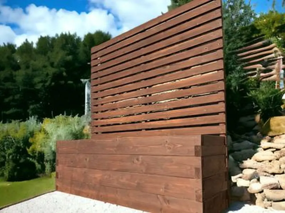 Customisable Wooden Garden Trellis Screen - Image 4