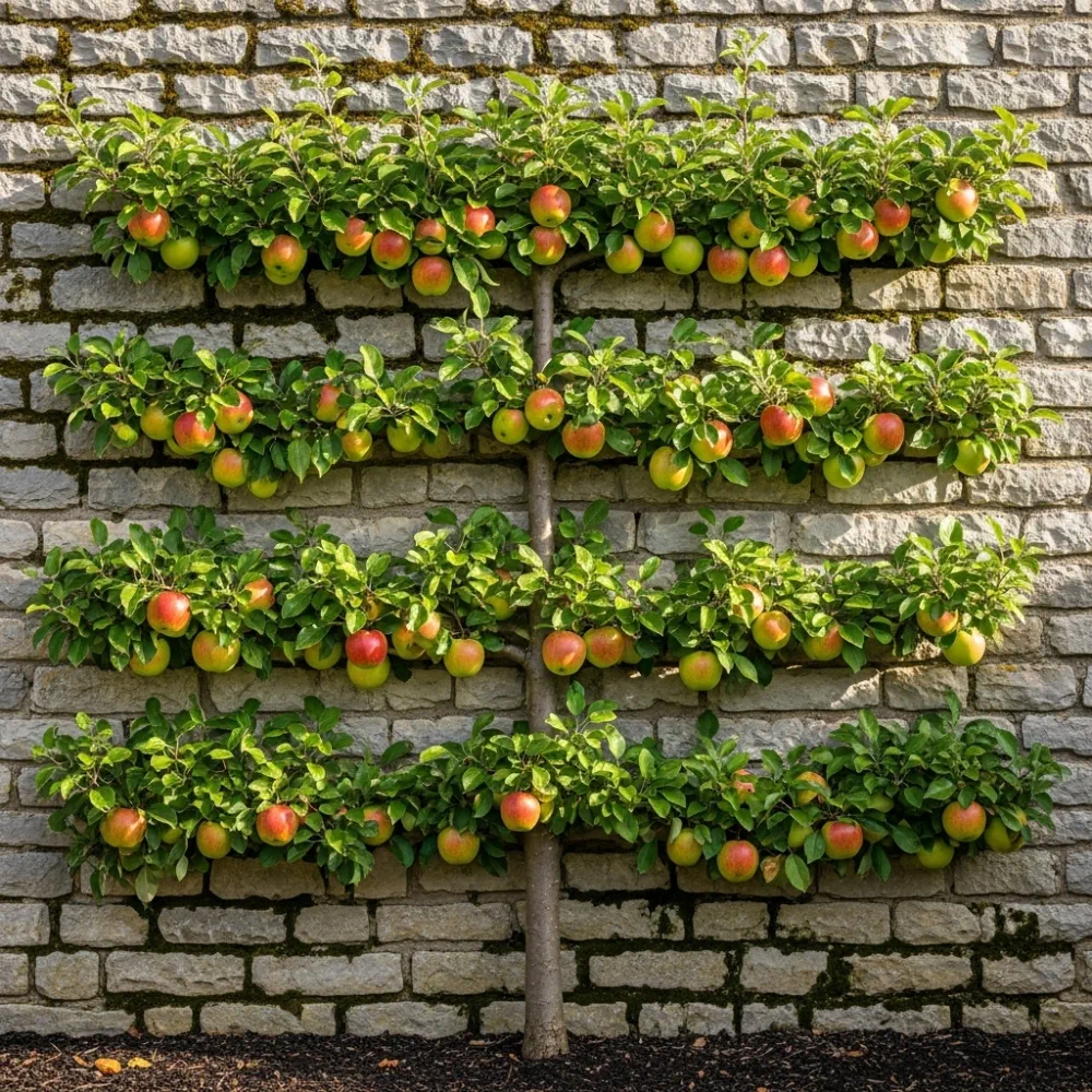 Espalier 'Discovery' Apple Tree | Bare Root - Image 4