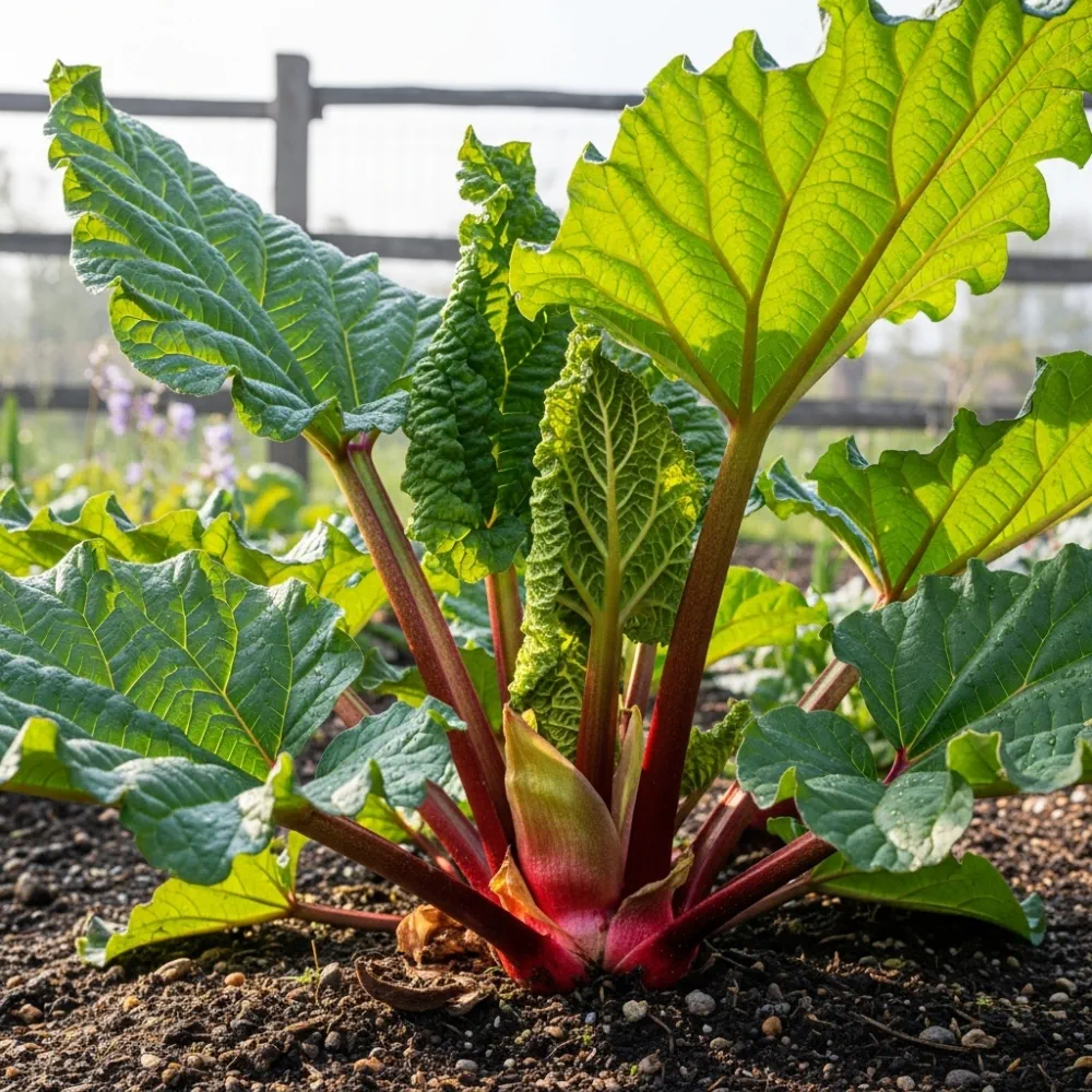 Goliath' Rhubarb Plant | 3 Bare Root Crowns