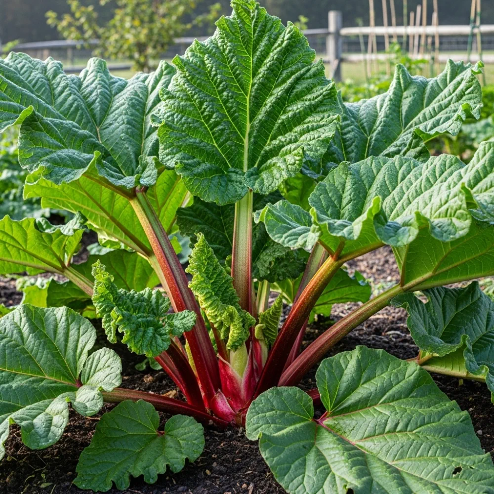 Goliath' Rhubarb Plant | Single Bare Root Crown - Image 3