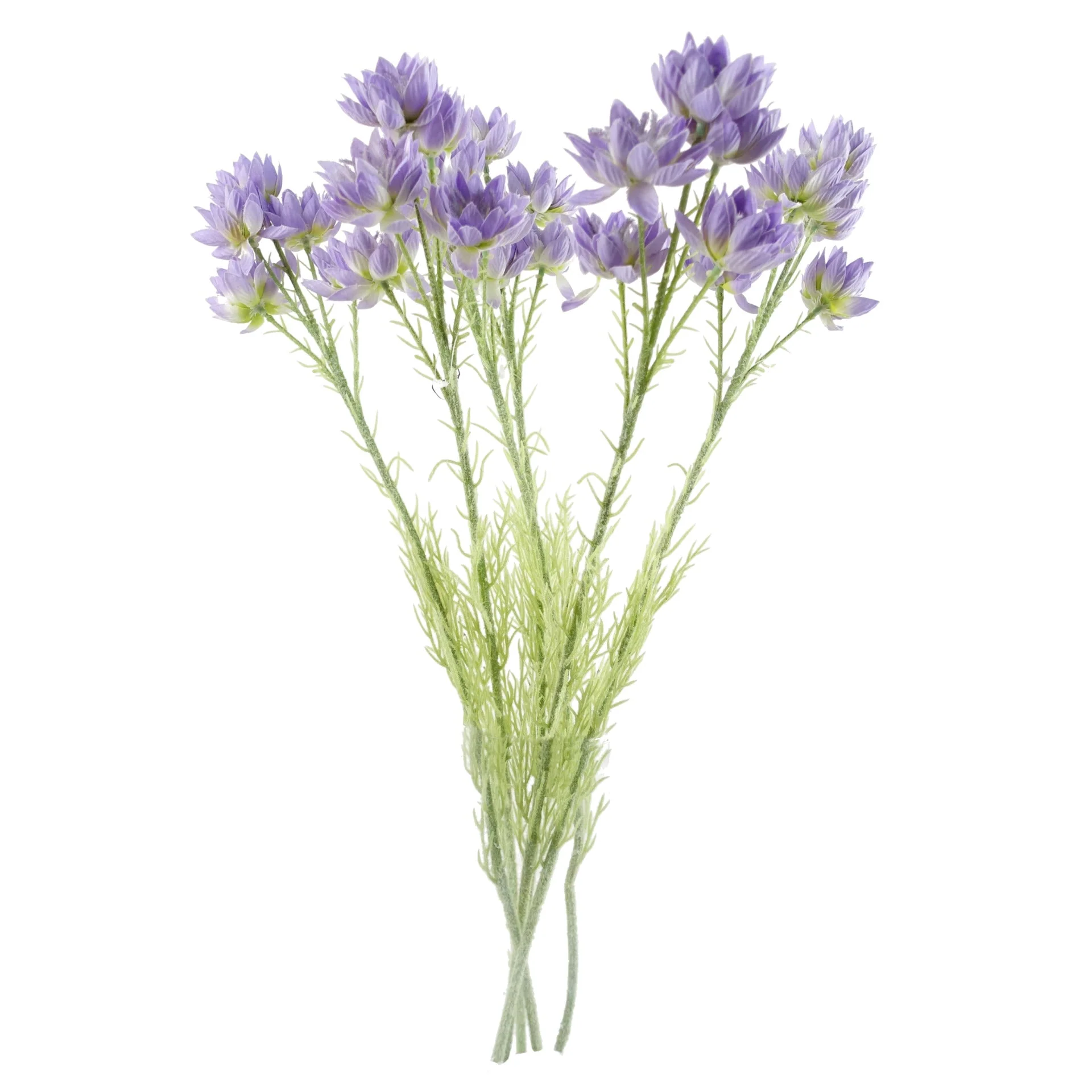 Pack of 6 x 60cm Purple Starflower Stem - 30 Flowers - Image 2