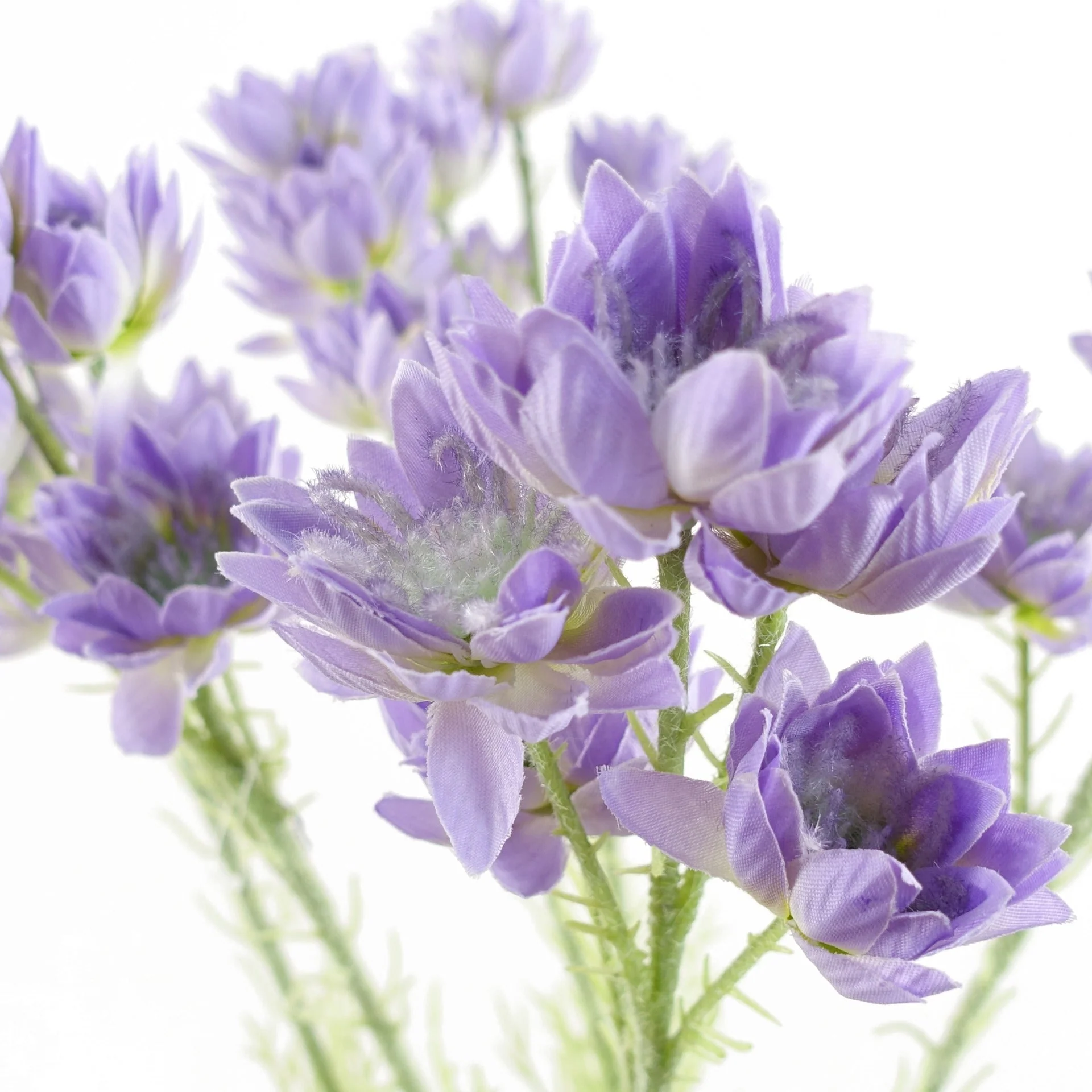 Pack of 6 x 60cm Purple Starflower Stem - 30 Flowers - Image 3