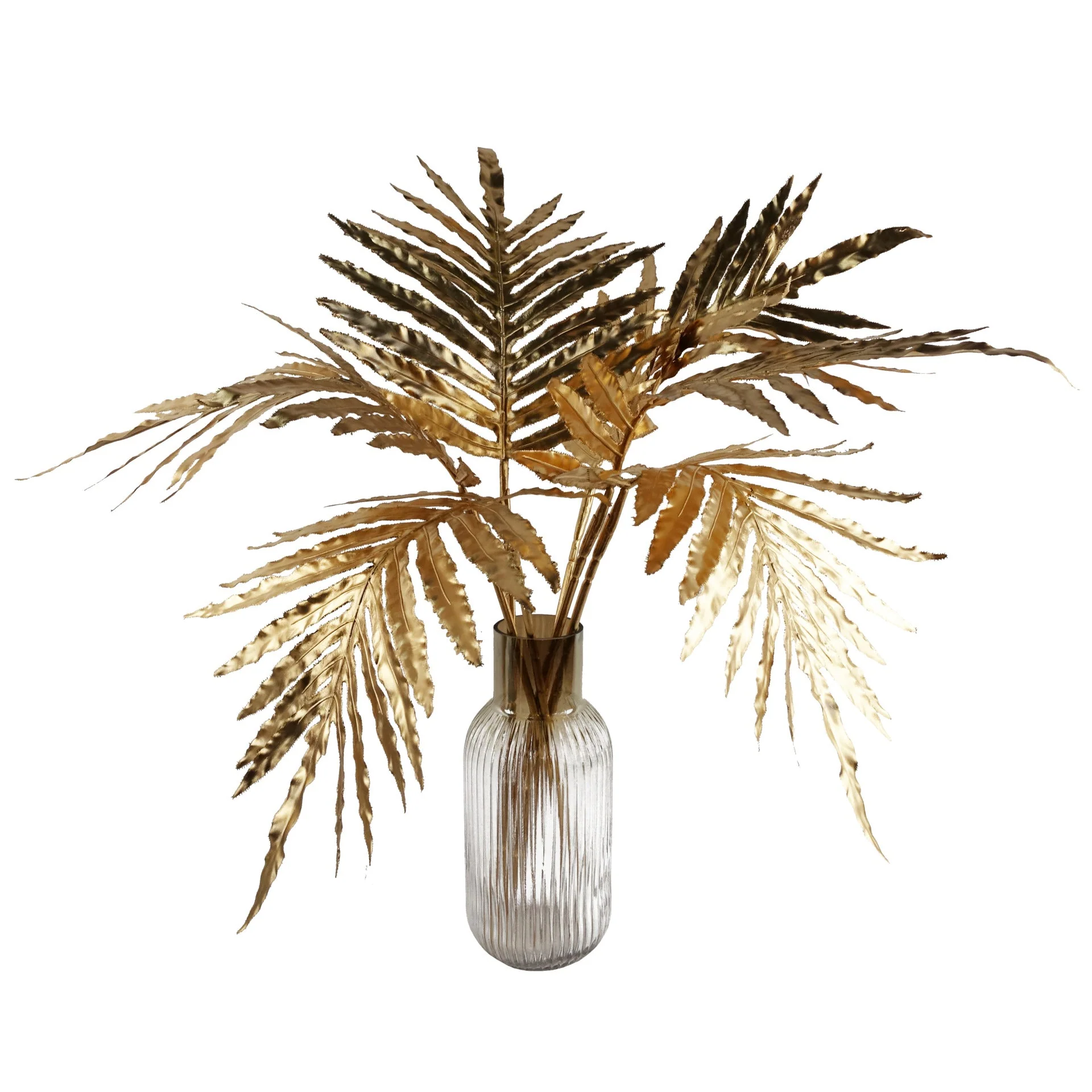 Pack of 6 x 95cm Gold Palm Leaf - Image 2